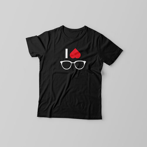 I Hate Glasses - Women's Tee - Black