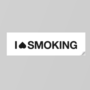 I HATE Smoking - Bumper Sticker