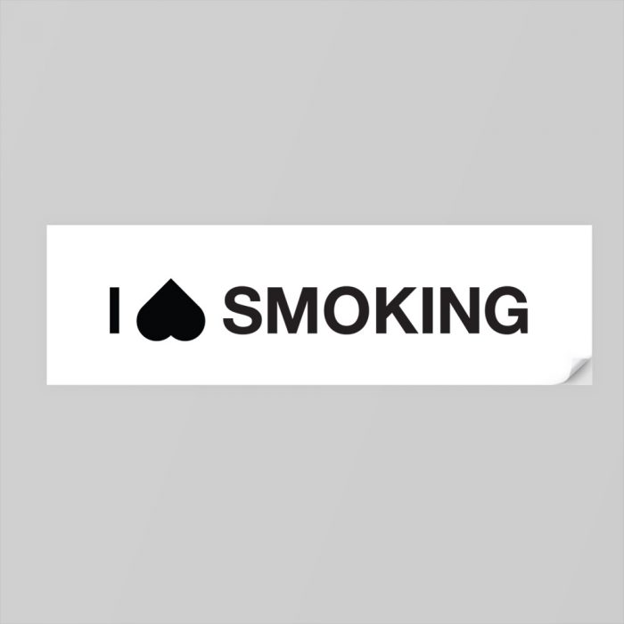 Hate Smoking- Bumper Sticker